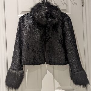 Fur Trim Jacket